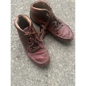 HS Trask Kalispell Chukka Brown Leather Lace Up Shoes 11 M